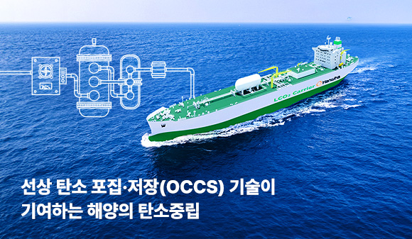 '선상 탄소 포집·저장(OCCS)' 기술이 기여하는 해양의 탄소중립