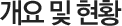 개요 및 현황