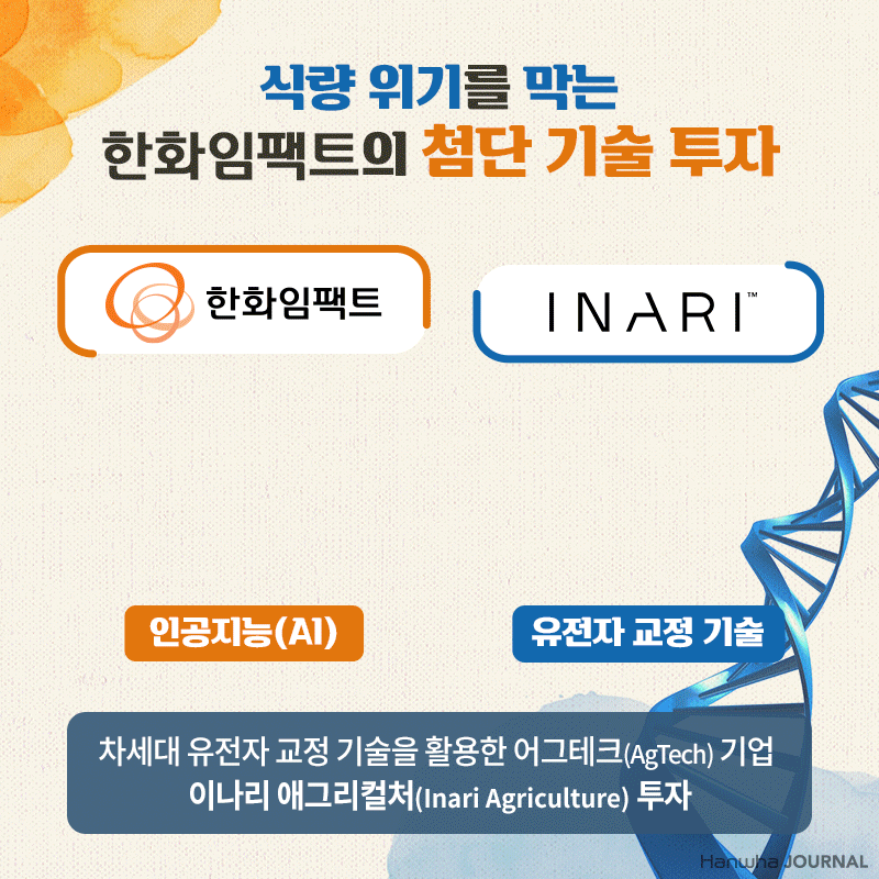 기후위기로부터 우리 식탁을 지키는 한화 | 한화그룹